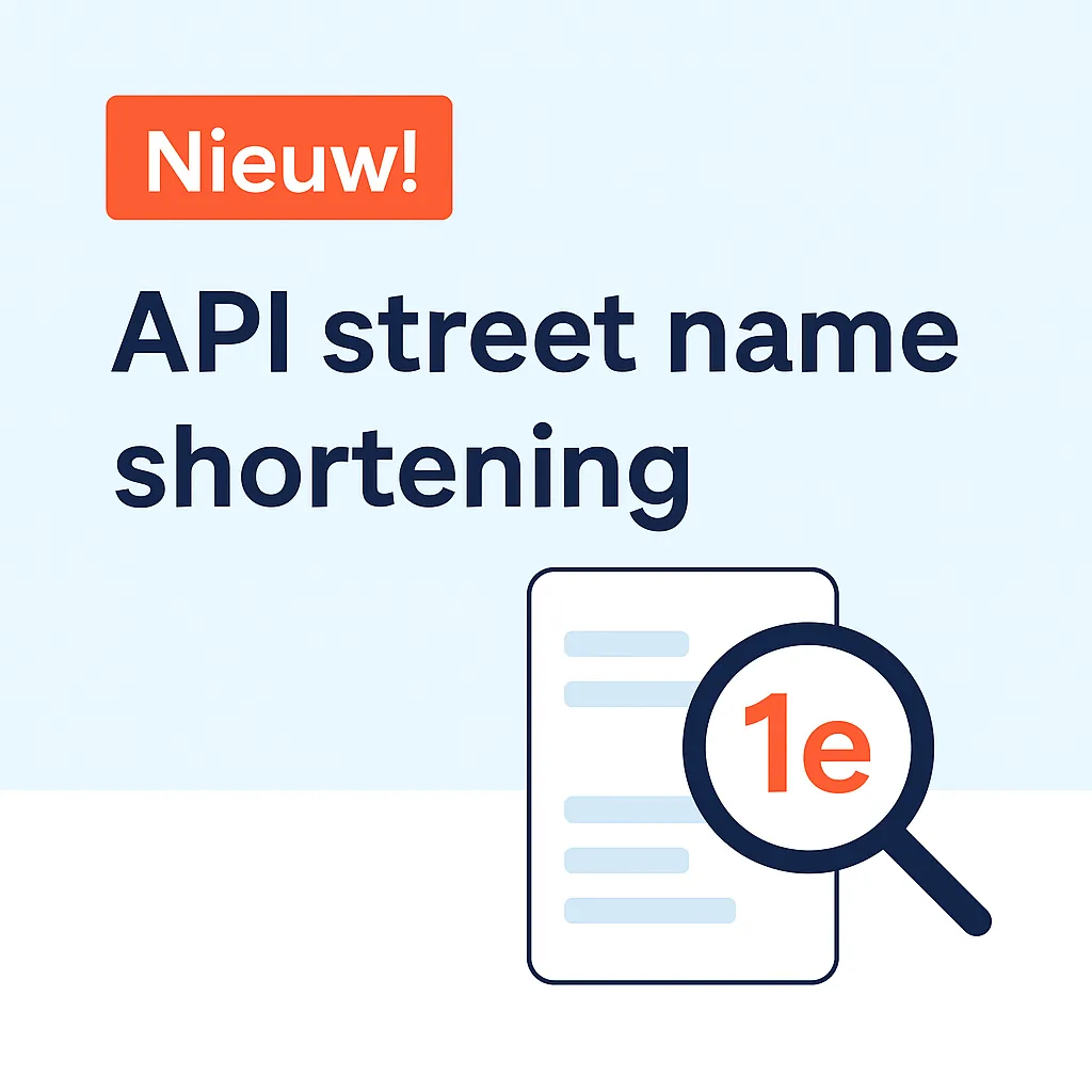 Noms de rue abrégés désormais disponibles dans l'API