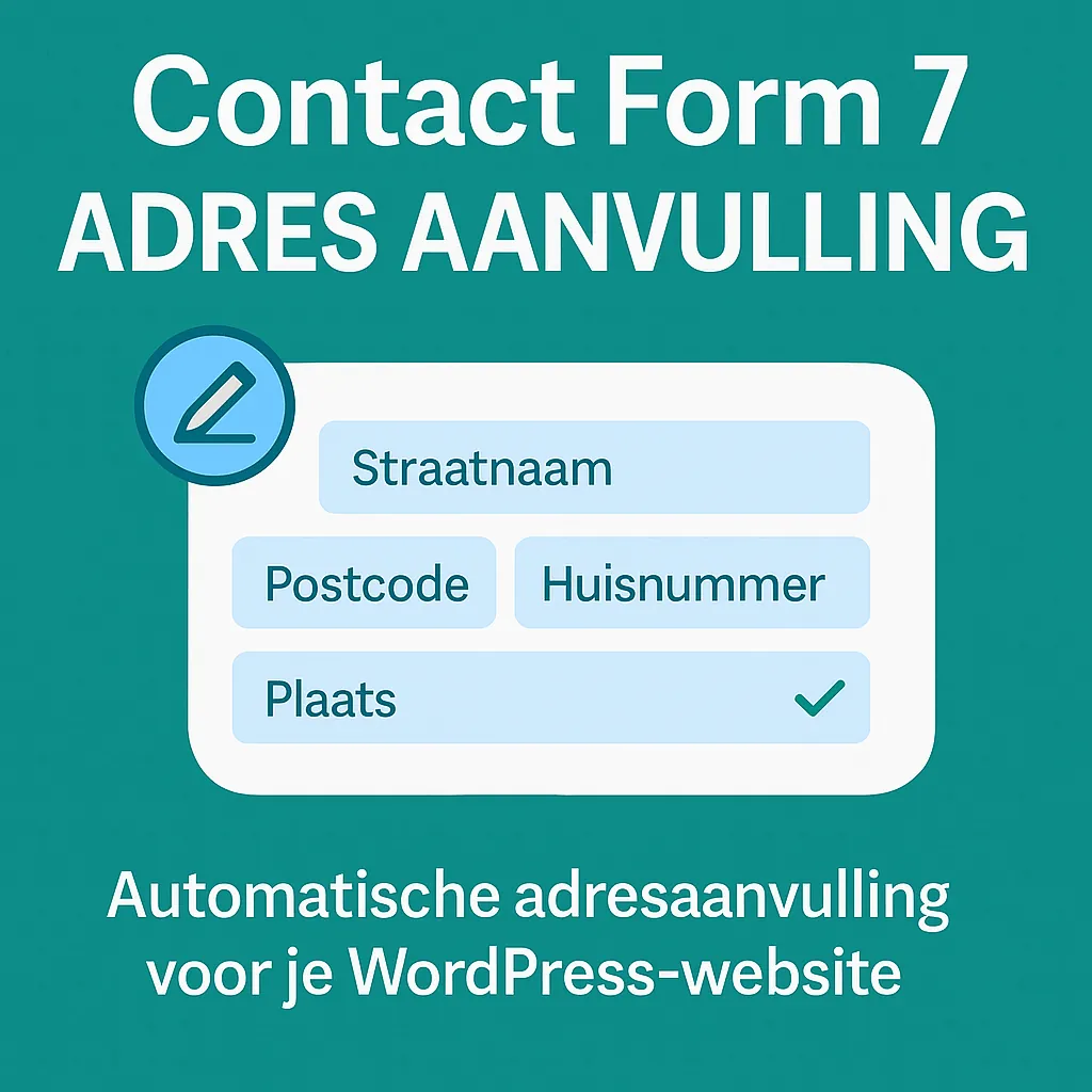 Contact Form 7 : complétion d'adresse