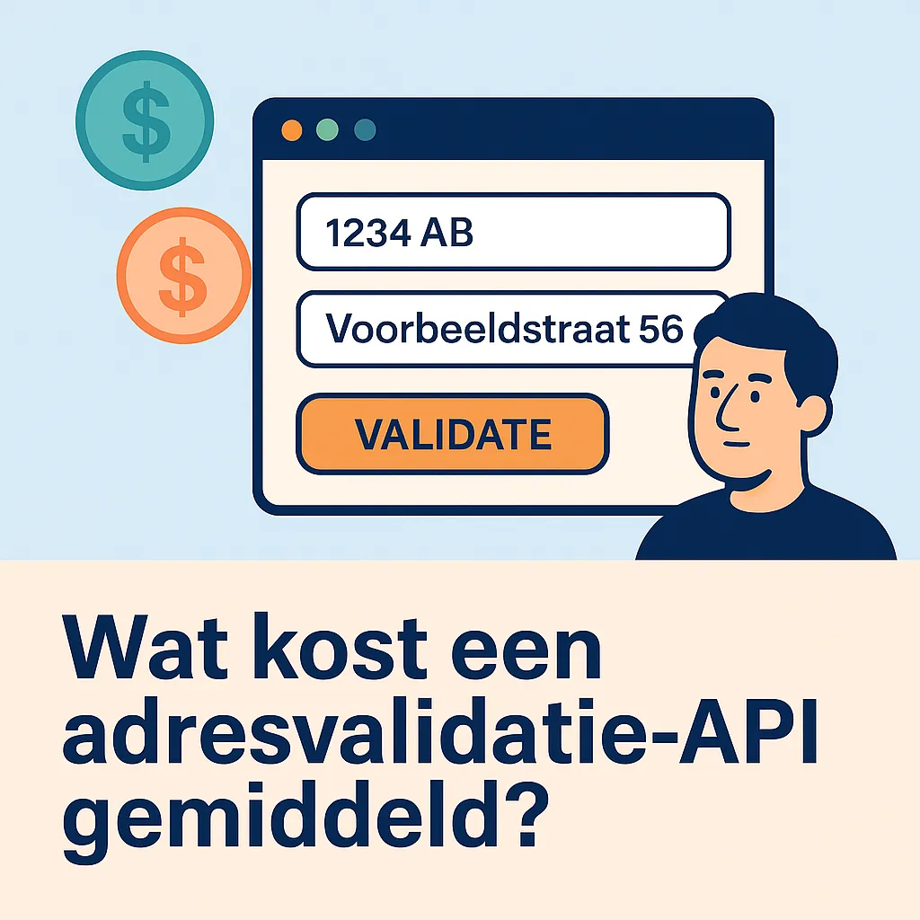 Combien coûte en moyenne une API de validation d'adresse ?