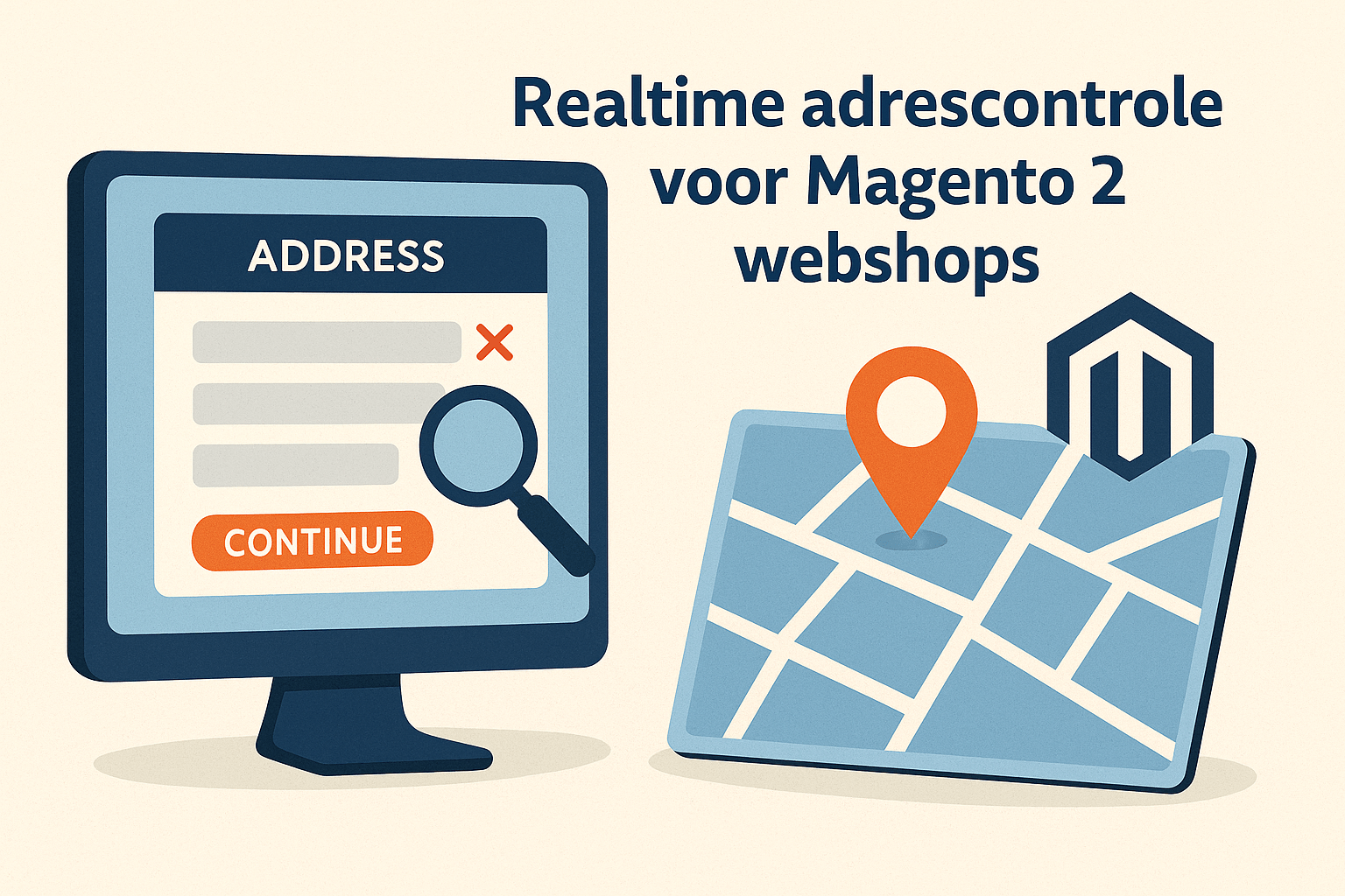 realtime adrescontrole Magento 2