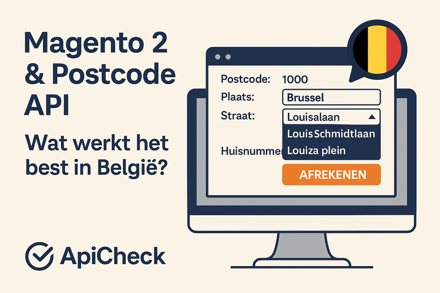 Magento 2 & Postcode API: Wat werkt het best in België?