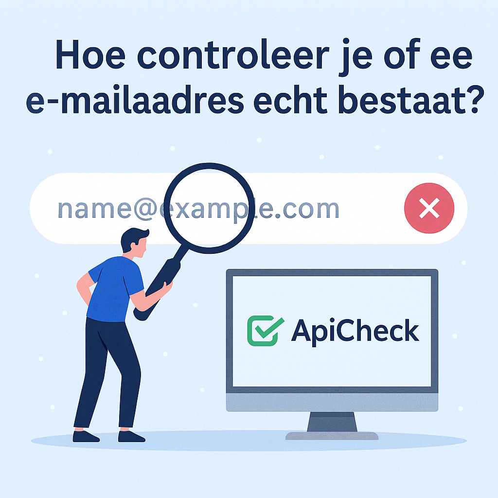 Hoe controleer je of een e-mailadres echt bestaat? (Zonder mail te sturen)