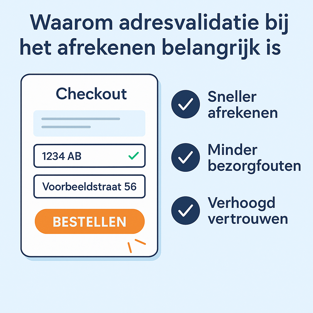 Waarom adres validatie