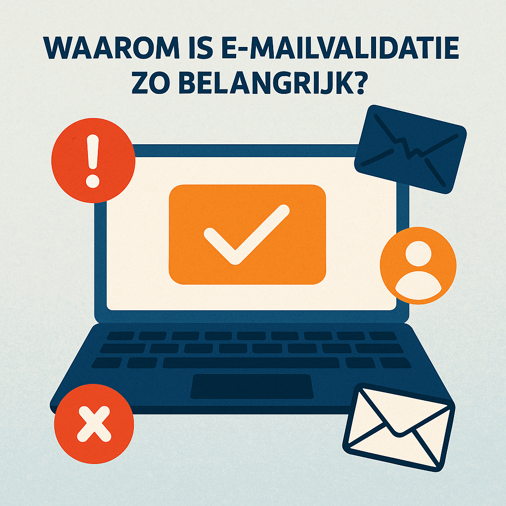 Belang van e-mailvalidatie infographic
