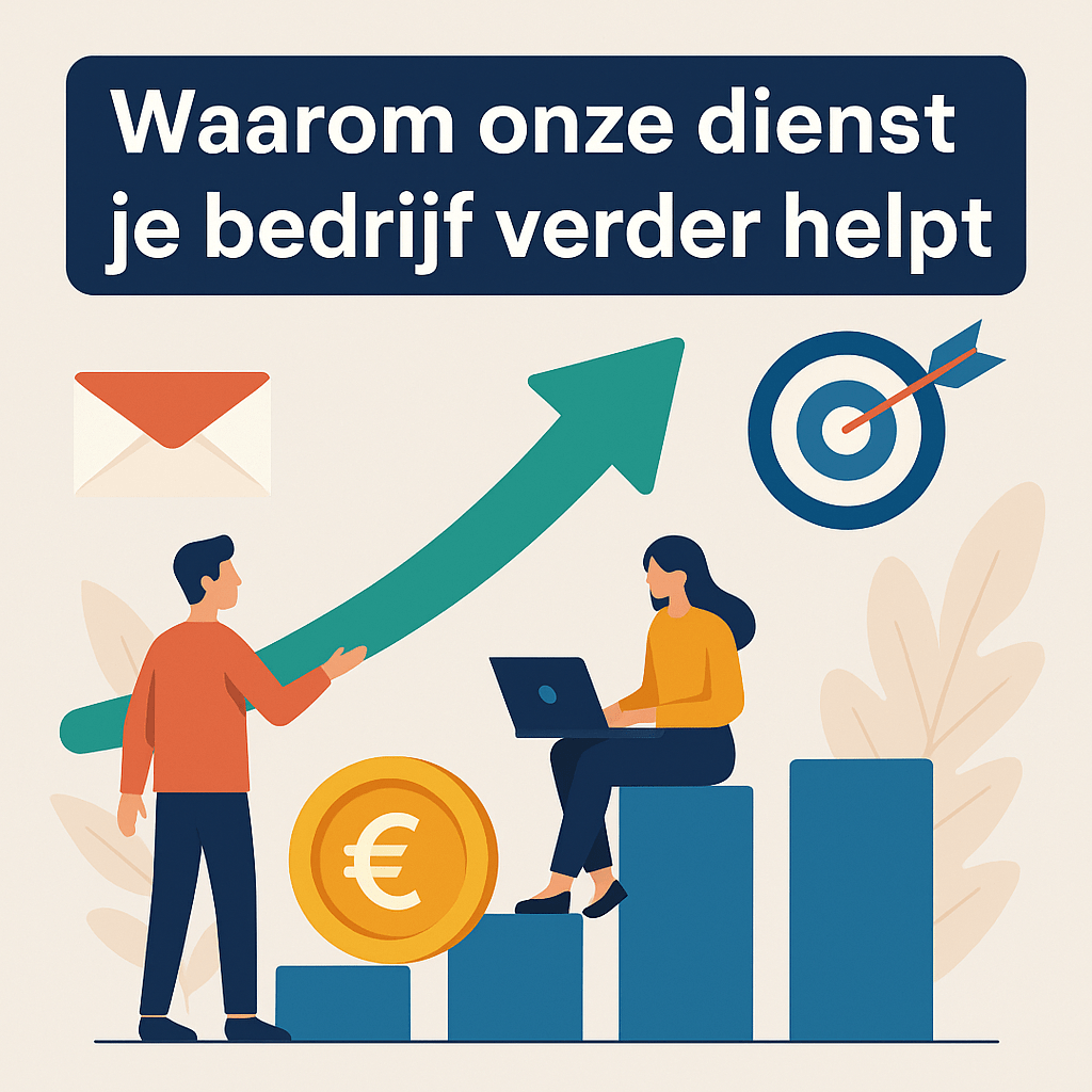 Waarom onze dienst je bedrijf verder helpt